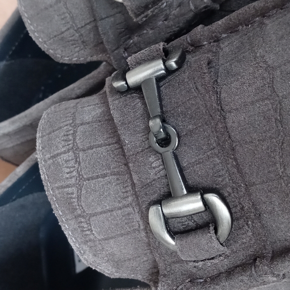 BRAND NEW STEVE MADDEN DONNEL CROC EMBOSSED LEATHER LOAFER - Picture 11 of 16